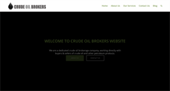 Desktop Screenshot of crudeoilbrokers.org