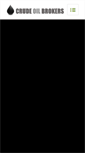 Mobile Screenshot of crudeoilbrokers.org